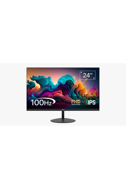 Lm24-A201Y 23.8" Led Ips 5Ms 100Hz 1920X1080 Fullhd Vga HDMI (Vesa) Black Monitor