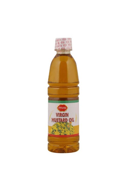 Pure Expeller Cold Pressed Pungent Mustard Cooking Oil (400ml)