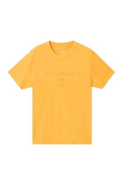 Men’s Slim Cotton Crew Neck Signature Print Tee