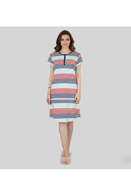 Women's Nightgown Turkish Cotton Stylish Soft and Comfortable Sleepwear Women Luxury Sleepwear S-M-L-Xl Size