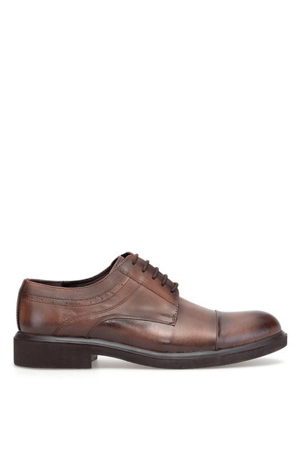 Elit 26Yslgv01C Men's Genuine Leather Classic Shoes Tan