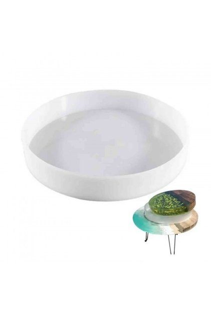 Epoxy Silicone Round Domestic Coffee Table Mold 40 cm |