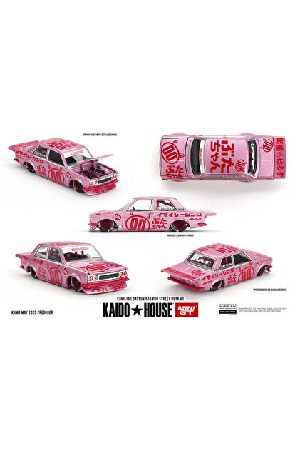 mini gt x KaidoHouse //161 Datsun 510 Pro Street Buta V1 - Fiyatı
