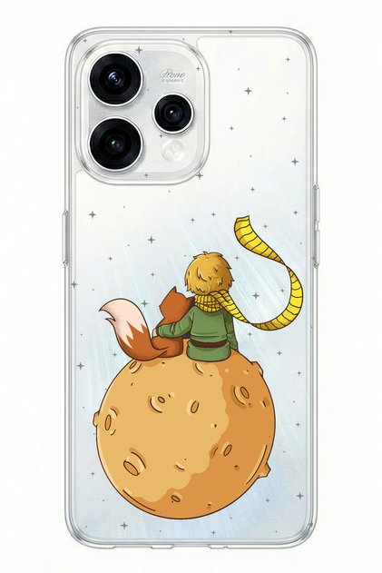 Oppo Reno 15 - Reno 15F Compatible Little Prince Planet Boa Design Printed Silicone Case