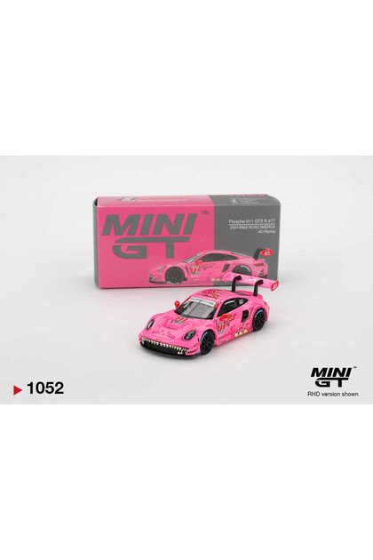 mini gt 1052 1/64 Porsche 911 GT3 R AO Racing 2024 IMSA ROAD