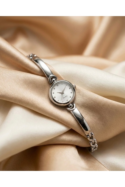 Nova Women's Steel Watch Silver Color |   Vintage Luxury Stone Elegant Minimal Classic Wristwatch 2026