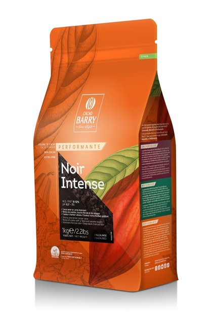 Алкализирана какаова мазнина Callebaut 10-12% noir intense specialty premium cocoa callebaut 1 кг