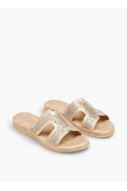 Women Embellished Slip-On Sandals