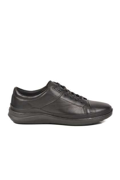 Black Genuine Leather Men's Casual Shoes Marcorossi 152-22585 m