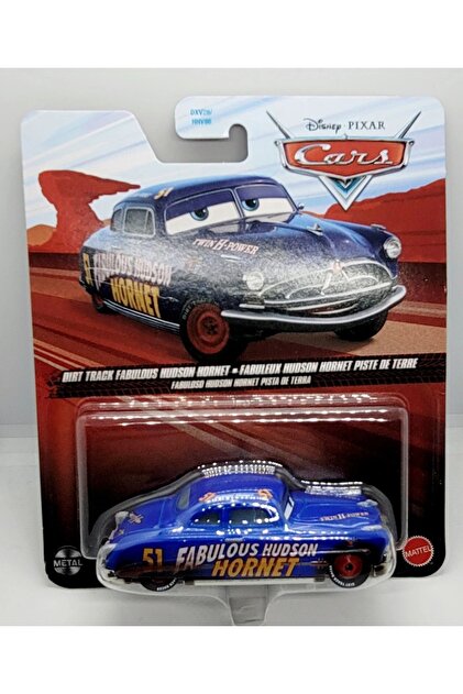 HOT WHEELS Disney Pixar Cars Dirt Track Fabulous Hudson Hornet