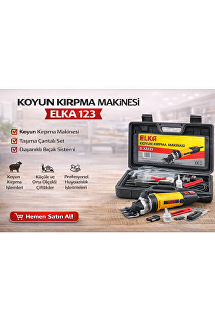Max Extra ZXS-304 BEIYUAN Bıçaklı Koyun Kırkma Makinesi 450 Watt