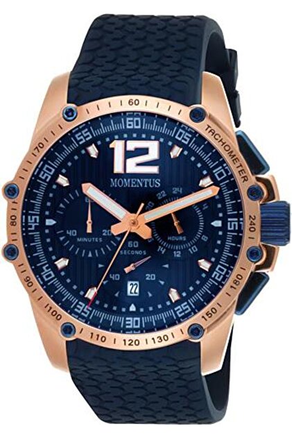 Momentus TM241 FS315 Lacivert Kauçuk Orijinal Saat Kordonu