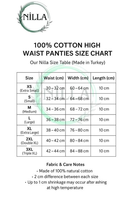 Nilla Pack of 6 "Exclusive Heart Series" Women's White 100% Cotton High-Waist Comfortable Shorts