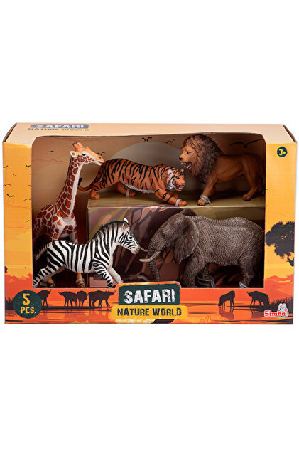 Set animale de safari din lumea naturii (104343103)