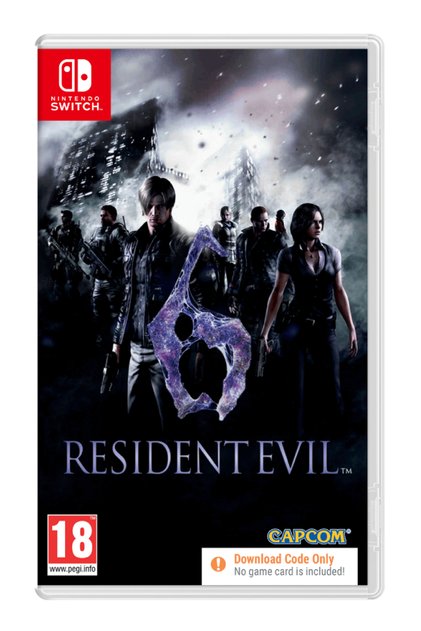 Resident Evil 6 (Code in a Box) - Nintendo Switch