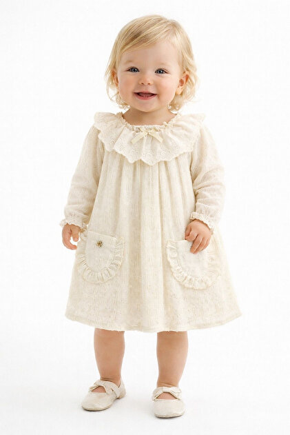 beige baby girl dress Red Lace Halter Ball Gown Satin Dress