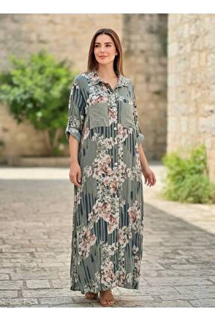 chinese dress ladies Dayna Dress - Ostuni - Italian Linen Dress main image 1
