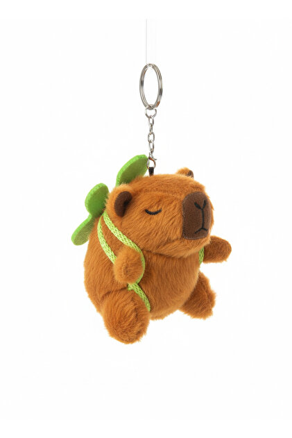 synshop Capybara Kapibara Yeşil Sülfat Peluş Anahtarlık Oyuncak