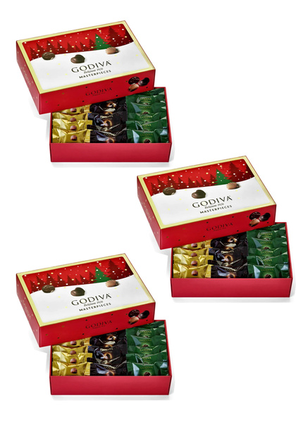 Mixed New Year Belgian Chocolate 192.3 Grams x 3 Pieces
