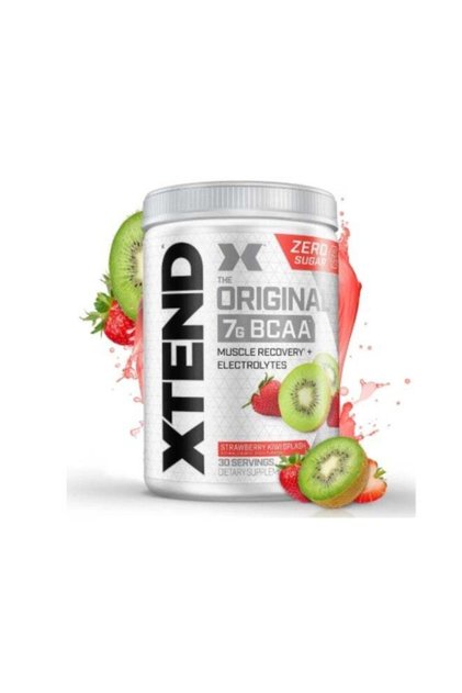 مشروب BCAA لاستشفاء العضلات بعد التمرين، يحتوي على 7 غرام من الأحماض الأمينية للرجال والنساء، بنكهة الفراولة المنعشة