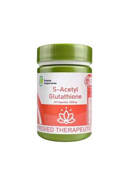 Simplee Supplements , S-Acetyl Glutathione 500 mg x 60 Capsules- Trendyol