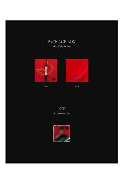 tays store JISOO - FIRST SINGLE ALBUM [ME] (KiT ALBUM) - Fiyatı