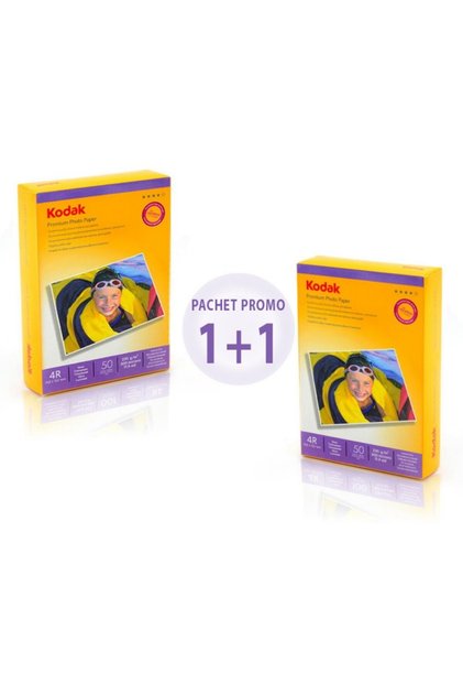 Pachet promoțional 2 x 50 coli de hârtie 230g 10x15 cm