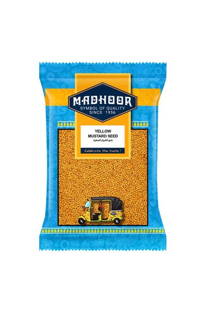 Yellow Mustard Seed Whole Mild Sarso Tempered Core Spice (100g)