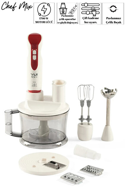 Yui Çeyiz Paketi 4'lü Set – Airfryer, Dikey Süpürge, Blender & Mop