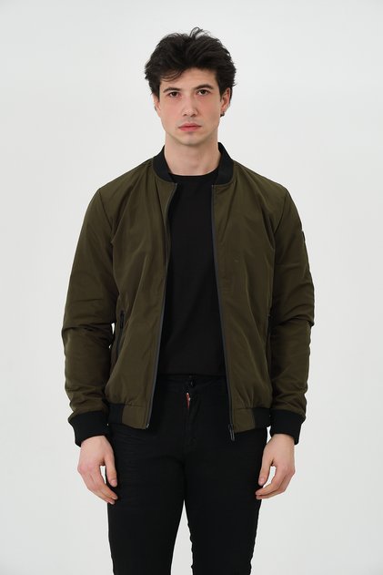 Men's Coat Ribana Detailed Men's Coat