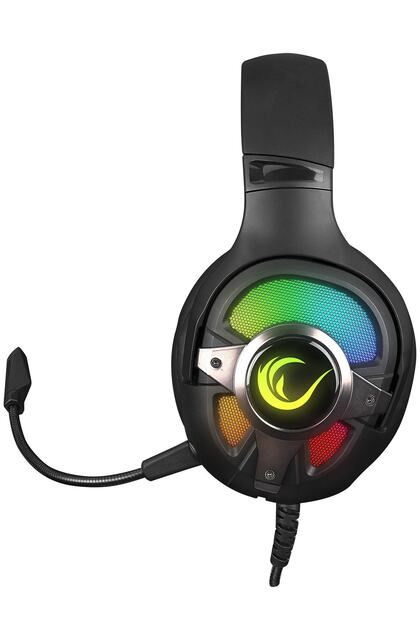 Rampage Rm-k77 Vipera Siyah Usb 7.1 Version Rgb Ledli Gaming