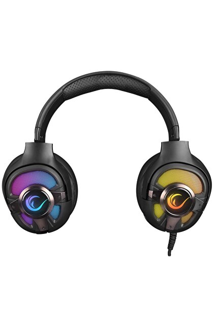 Rampage Rm-k77 Vipera Siyah Usb 7.1 Version Rgb Ledli Gaming