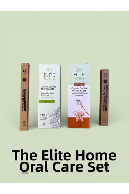 Organic Toothpaste Set for Sensitive Teeth – Family Size Oral Care Package