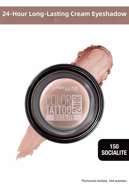 Cream Eye Shadow - Color Tattoo 24HR 150 Socialite