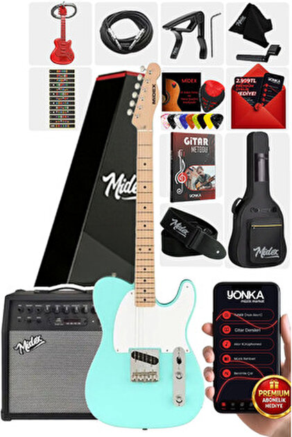 Maxword DG-34RD-50AMP Kelly Kasa Floyde Rose 2x Zebra HH Manyetik
