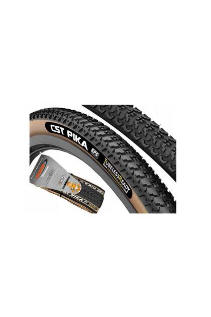 CST Pika Tubeless Dış Lastik 700x38C Zırhlı Amber Yanak - Fiyatı