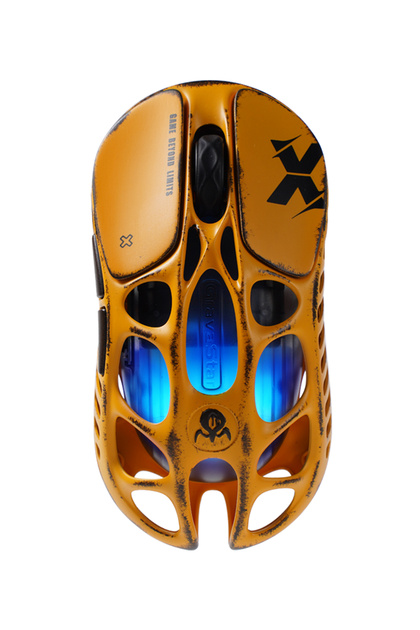 【Gemix10 Gold】　ムク　SAR Gravastar Mercury X Optik Gaming Mouse, Kablosuz, 32K Dpi, RGB