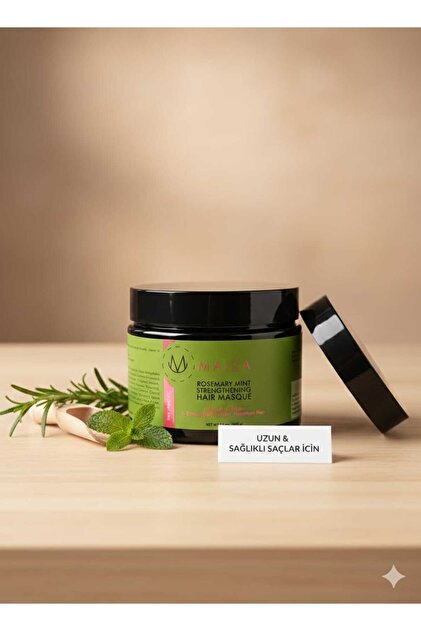 MAİZA Biberiye Nane Güçlendirici Saç Maskesi - Rosemary Mint