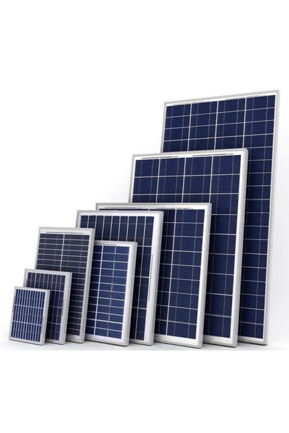 25 Watt Monokristal Güneş Paneli - Solar Panel - Türk Malı
