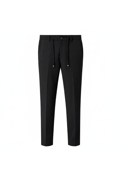 Erkek Likralı Slim Fit Jogger Pantolon - 2 in1 Kemerli Kullanımda Klasik Görünüm