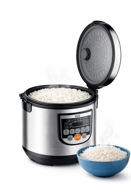 5L Multifunction Rice Cooker, 900W Smart Electric Cooker with Non-Stick Inner Pot