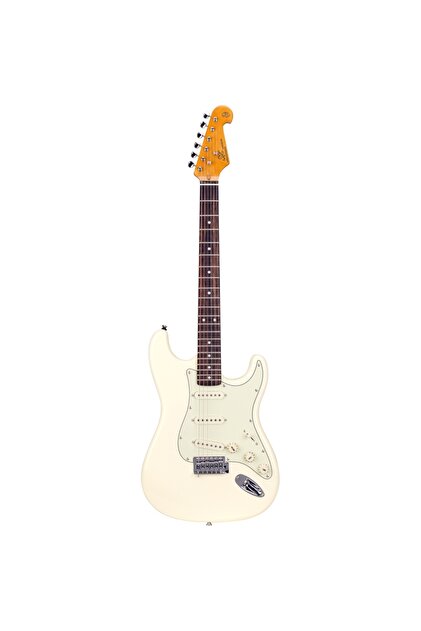 SX Stratocaster Elektro Gitar (Vintage White) - Fiyatı, Yorumları