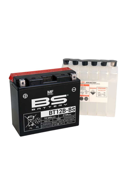 BS Battery Kawasaki Zx-10r (zx1000) Ninja Bt12b-bs Motosiklet