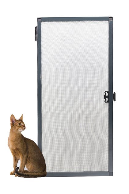 Yırtılmaz Menteşeli Pencere Kedi Sinekliği (PET TÜL) Antrasit 70x130 Cm. Özel Ölçü Verebilirsiniz.