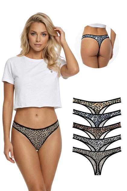 18051-1 Viskon Emp. String Tanga Kadın Külot 18051-1-V1