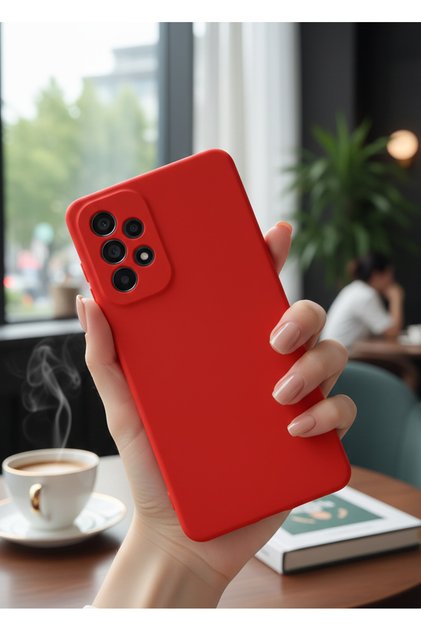 Samsung Galaxy A73 5g Case Inside Velvet Soft Silicone Launch Cover