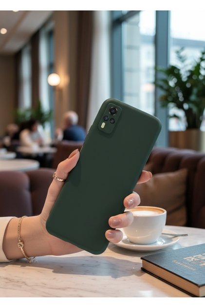 Vivo Y53S / Y31 2021 / Y51 / Y51A Case Inside Velvet Soft Silicone Launch Cover