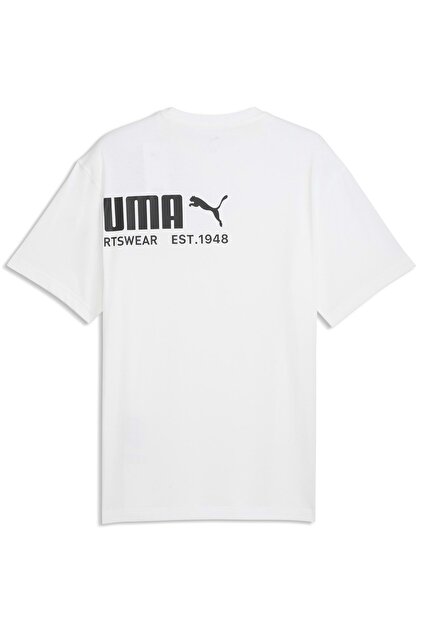 Puma Sport Graphic Tee 692169 Tişört Erkek T-Shirt BEYAZ - Fiyatı