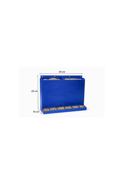 Quail – Chick – Bird Feeder | Wall Mounted | 29×29×10 cm | Durable Feed Container | Hanging Feeder
