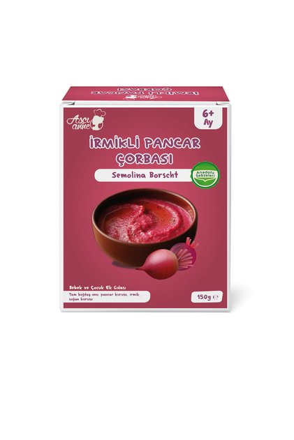 İrmikli Pancar Çorbası - 6+ Ay - 150g